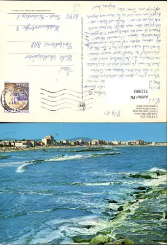 712980 Cattolica Alberghi dal mare Hotels am Meer Italy