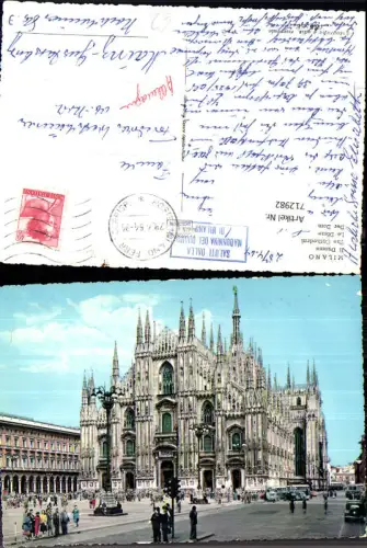 712982 Foto AK Milano Il Duomo Der Dom Mailand Italy
