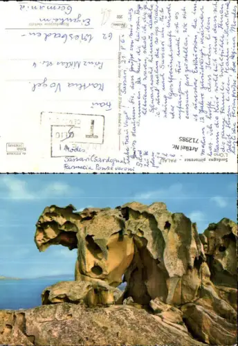 712985 Foto AK Sardegna pittoresca Palau L Orso Felsformation Felsen Sardinien Italy
