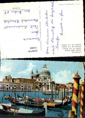 713009 Venezia Venedig Basilica della Salute Basilika Italy
