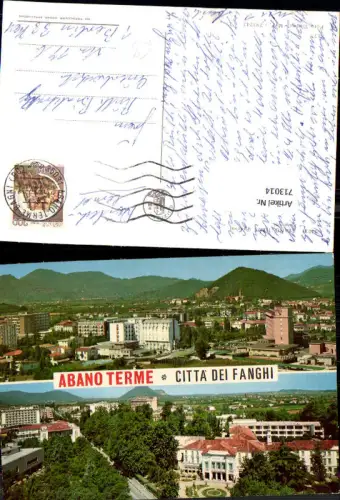 713014 Mehrbild AK Abano Terme Padova Padua Citta dei Fanghi Italy
