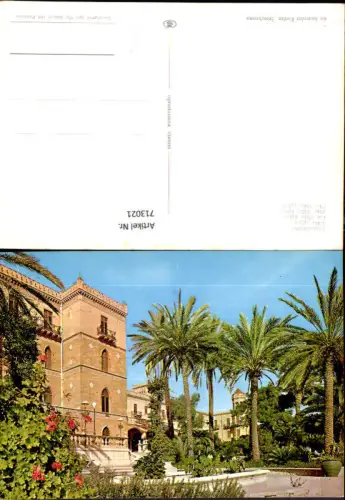 713021 Foto AK Palermo Villa Igiea Italy