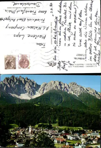 713027 Foto AK S. Candidio Innichen Cima Baranci Haunold Italy