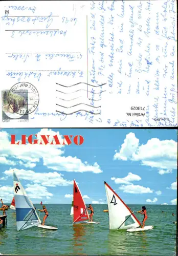 713029 Lignano Wassersport Windsurfen Italy