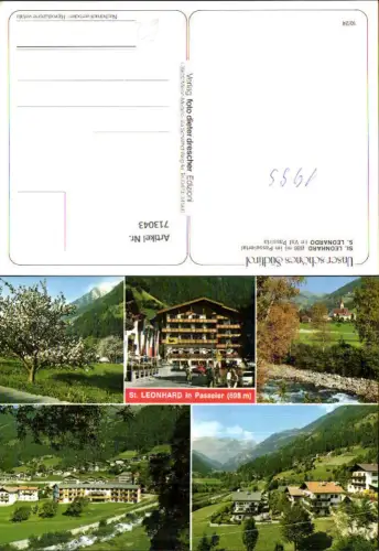 713043 Mehrbild AK St Leonhard in Passeier S. Leonardo in Val Passiria Südtirol Italy