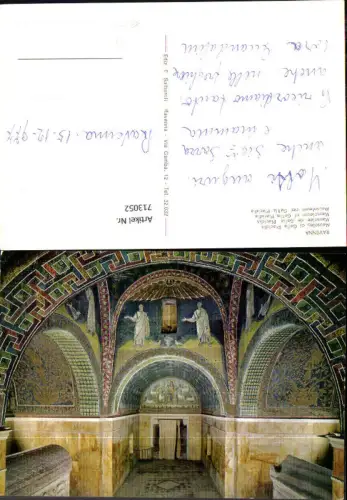 713052 Ravenna Mausoleo di Galla Placidia Mausoleum Italy