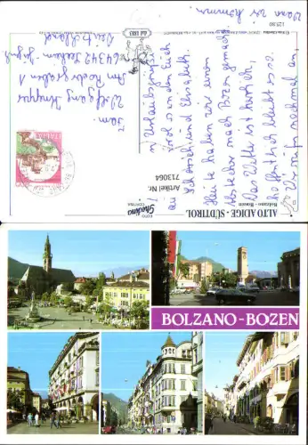 713064 Mehrbild AK Bolzano Bozen Ansichten Italy