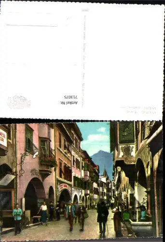 713075 Foto AK Merano Portici Meran Laubengasse Italy