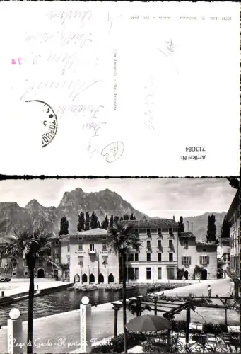 713084 Foto AK Lago di Garda Il porto di Torbola Italy