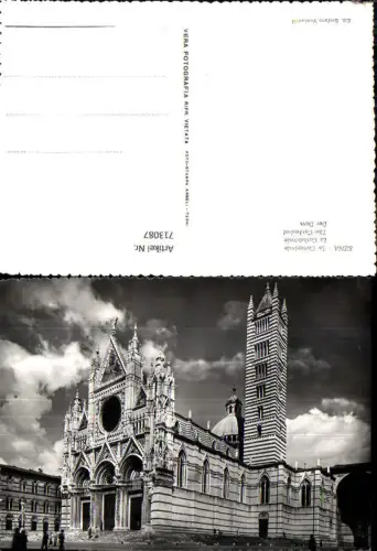 713087 Foto AK Siena La Cattedrale Dom Italy