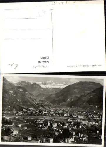 713099 Foto AK Bolzano-Gries Bozen-Gries verso il Catinaccio Italy