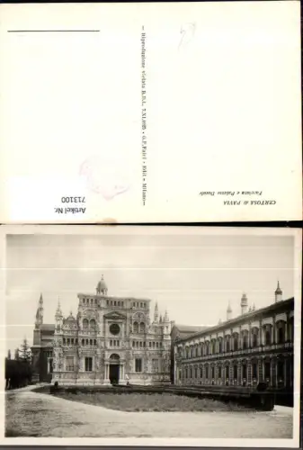 713100 Certosa di Pavia Facciata e Palazzo Ducale Italy