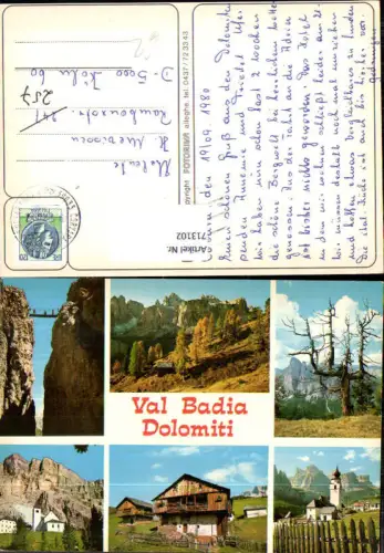 713102 Mehrbild AK Val Badia Dolomiti Corvara Kurfar Italy