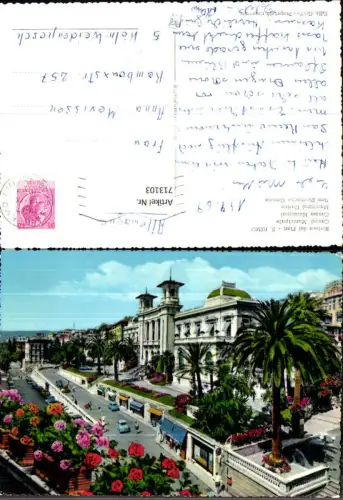 713103 Foto AK Riviera dei Fiori Sanremo Casino Municipale Städtische Casino Italy