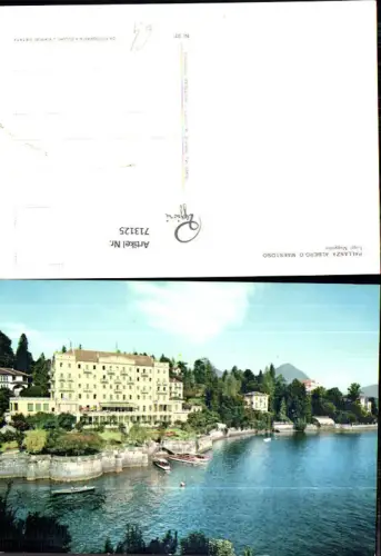 713125 Pallanza Albergo Maestoso Lago Maggiore Italy