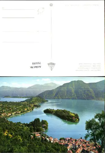 713193 Lago di Como L Isola Comacina Comosee Comacina-Insel Italy
