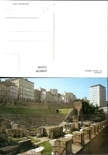 713196 Trieste Triest Il Teatro Romano Römisches Theater Italy
