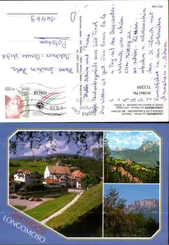 713209 Mehrbild AK Lengmoos am Ritten Südtirol Mittelberg Longomoso sul Renon Alto Adige Monte di Mezzo Italy