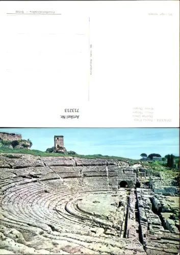 713213 Foto AK Siracusa Teatro Greco Griechisches Theater Italy