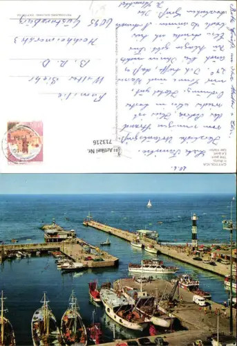 713216 Cattolica Il Porto Hafen Schiffe Boote Leuchtturm Italy