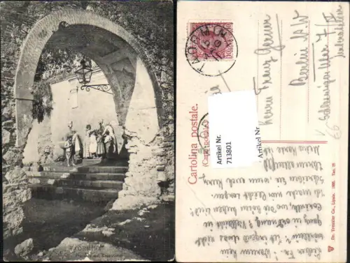 713801 Taormina Plantone dei Cappucini Kinder bei Brunnen Italy pub Dr. Trenkler Co Tao 25