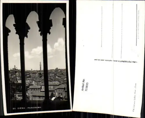 713835 Foto AK Siena Panorama Italy