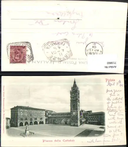 713860 Pistoia Piazza della Cattedrale Kathedrale Italy