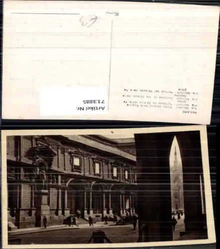 713885 Milano Mailand Via Mercanti Portici Palazzo della Ragione Italy