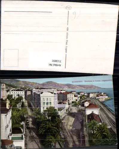 713891 Sanremo Stazione e Corso Imperatrice Italy