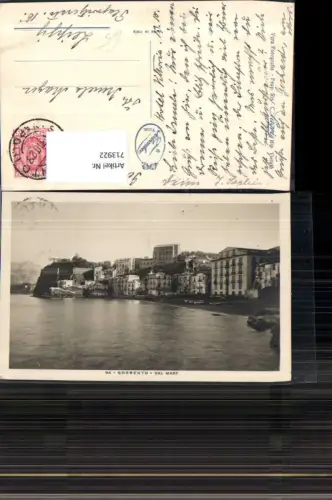 713922 Sorrento Dal Mare Küste Italy