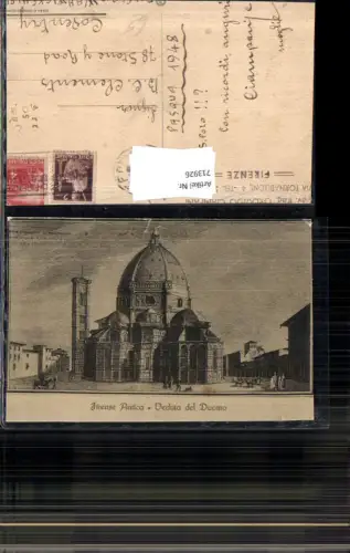 713926 Firenze Antica Florenz Veduta del Duomo Dom Italy