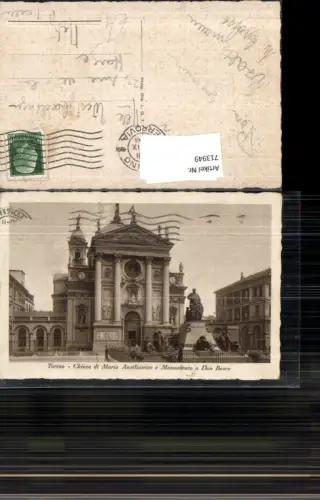 713949 Torino Chiesa di Maria Ausiliatrice e Monumento a Don Bosco Italy