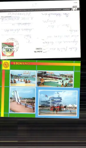713961 Mehrbild AK Ligano Schwimmbad Rutsche Italy