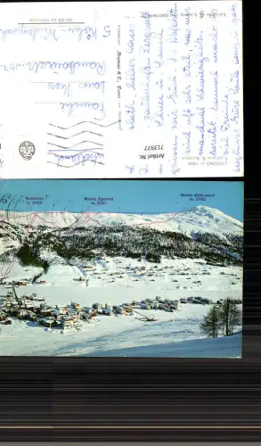 713977 Livigno Frazione S. Antonio Winteransicht Italy