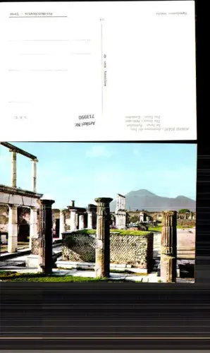 713990 Pompei Scavi Particolare del Foro Forum Ruine Italy