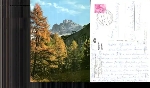 714004 Redagno verso il Corno Bianco Dolomiti Radein Blick auf Weißhorn Dolomiten Italy