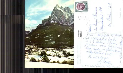 714013 Dolomiti Siusi panorama e Sciliar Dolomiten Seis am Schlern geg. Schlern Italy