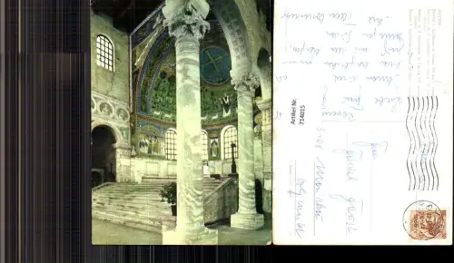 714015 Ravenna Basilica S. Apollinare in Classe Interno Basilika Inneres Italy
