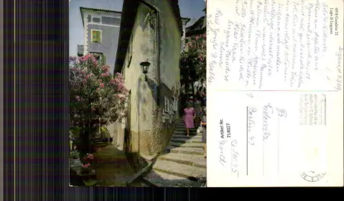 714027 Gandria Lago di Lugano Gasse Stiege Italy