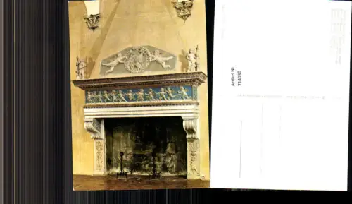 714030 Urbino Palazzo Ducale Engels Kamin v. Domenico Rosselli Italy