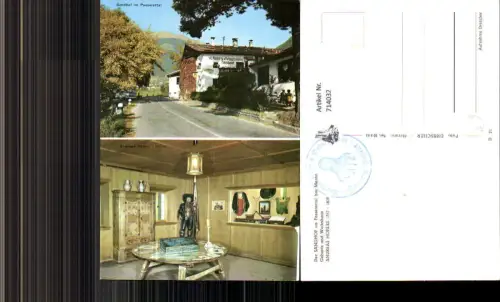 714032 Mehrbild AK Sandhof Passeiertal bei Meran Andreas Hofer Geburts-u. Wohnhaus Italy