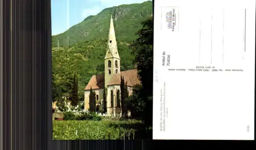 714036 Bozen Alte Grieser Pfarrkirche Bolzano La vecchia Chiesa Parrocchiale di Gries Italy