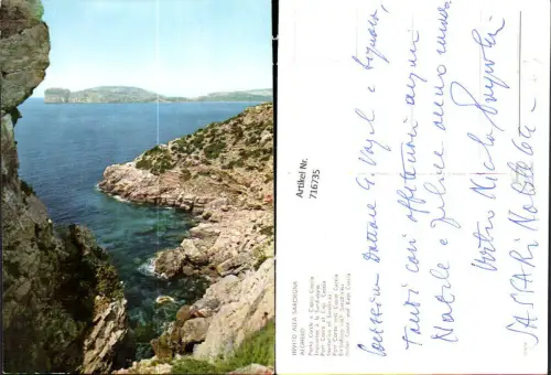 716735 Foto AK Porto Cervo e Capo Caccia Küste Sardinien Italy