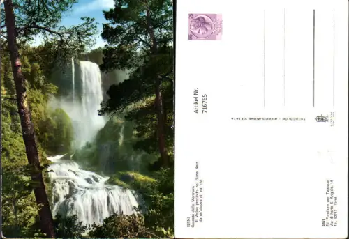 716765 Terni Cascata delle Marmore Wasserfall Italy
