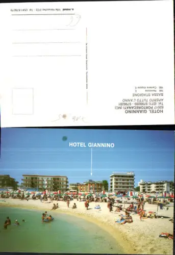 716865 Portorecanati Porto Recanati Hotel Giannino Macerata Marken b. Ancona