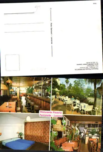 716876 Losone presso Locarno Ristorante Pizzeria Patrizietta