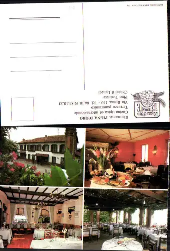 716887 Pino Torinese Chiuso il Lunedi Via Roma Pigna D`Oro Piemont Turin Torino