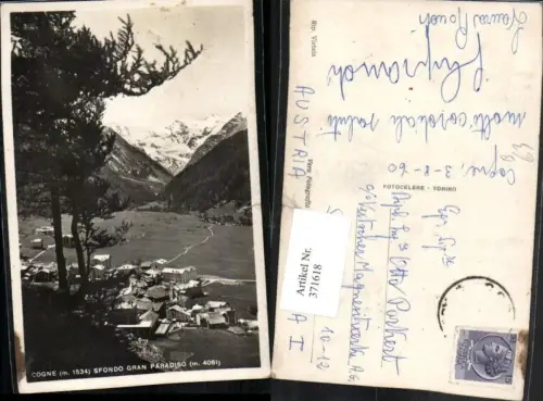 371618,Valle D Aosta Aosta Cogne sfondo grand Paradiso Totale Bergkulisse