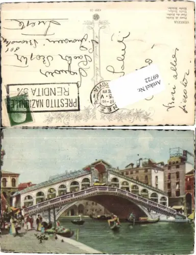 69722,Venezia Brücke Gondel Gondeln