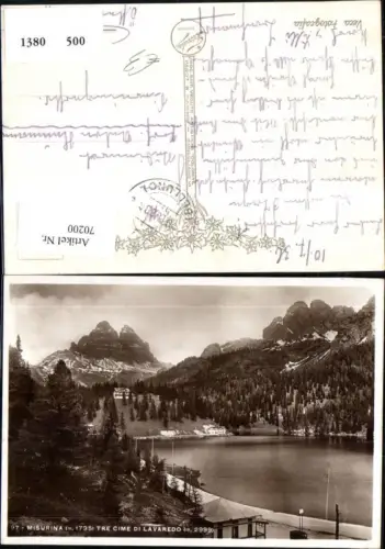 70200,Misurina 1933